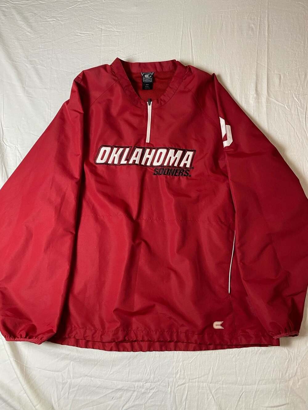 Colosseum Athletics Oklahoma Sooners Pullover Windbreaker Size XXL (1325)